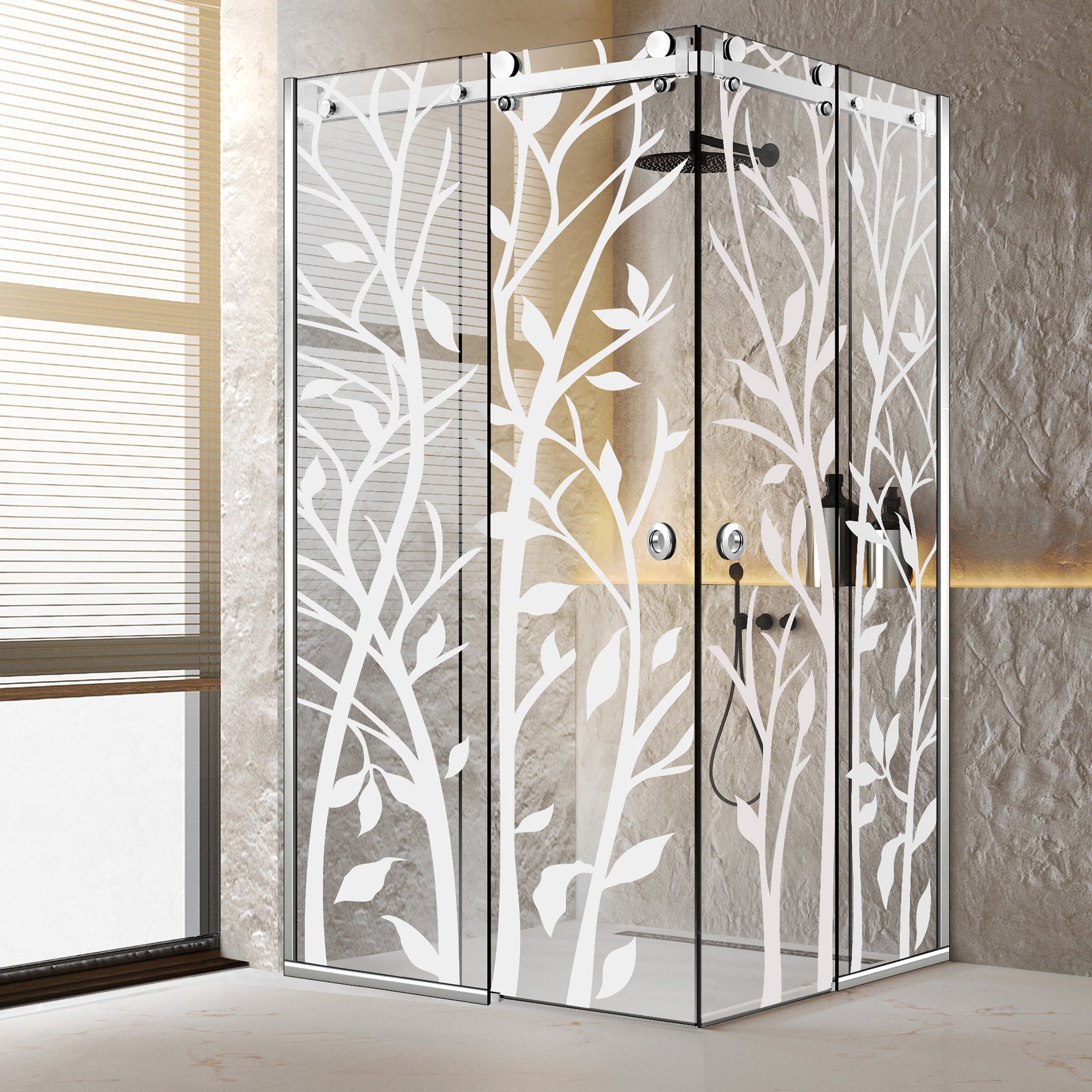 Zuhanykabin #Átlátszó