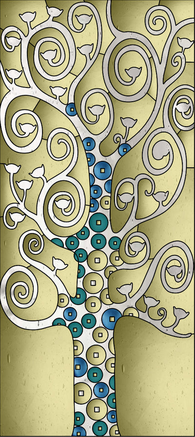 Művészi Vitrálok #LIFETREE-4