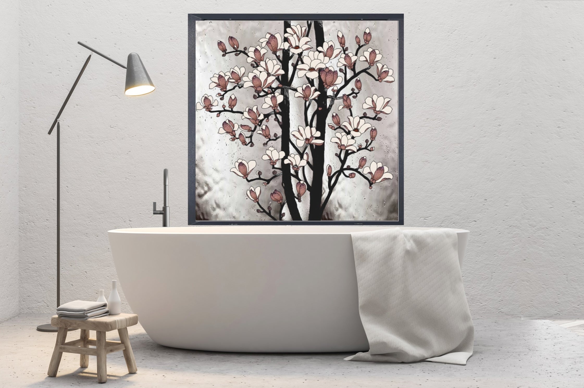 Művészi Vitrálok #MAGNOLIA-1