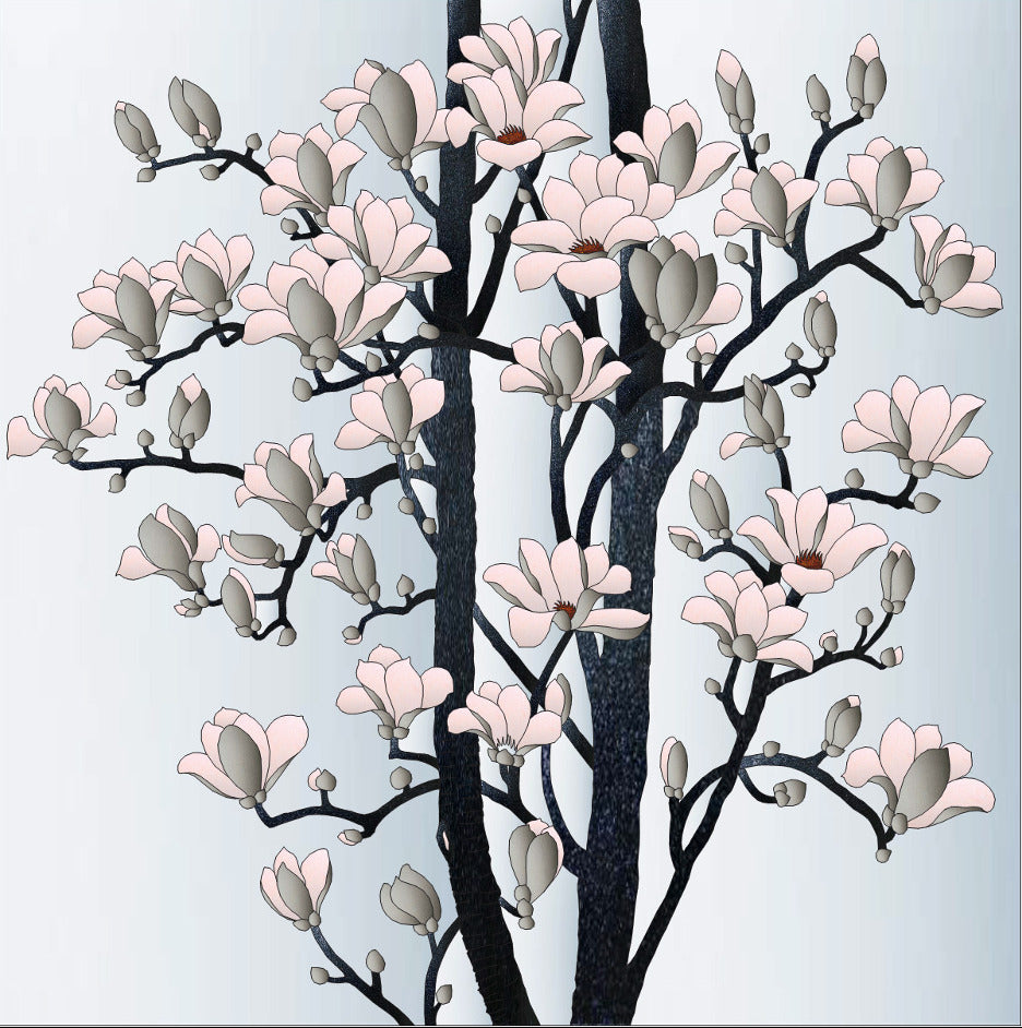 Művészi Vitrálok #MAGNOLIA-4