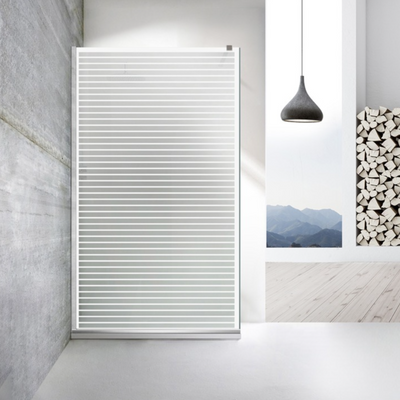Zuhanyfal Walk-in, Zuhanyfal Rozsdamentes acél, #Matt #Matt
