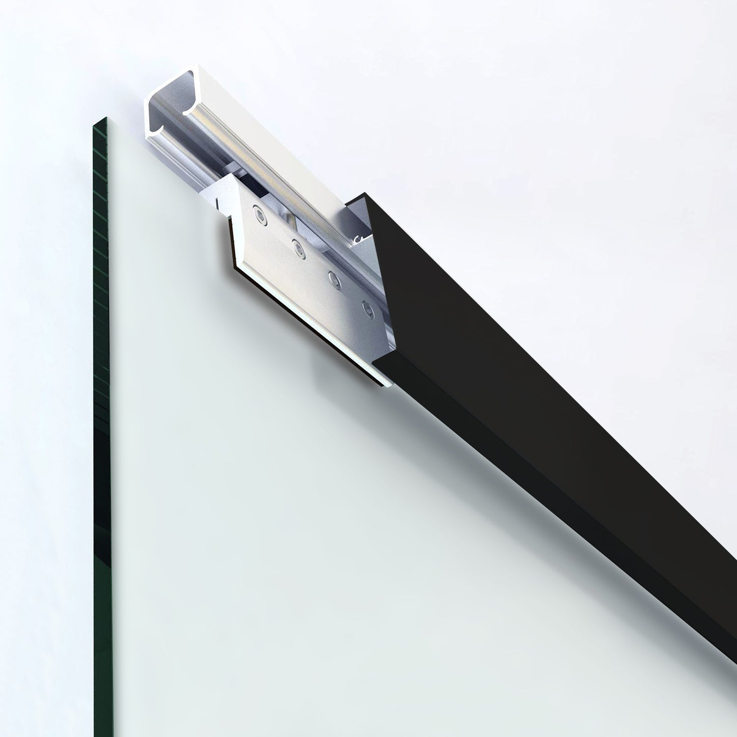 Toló üvegajtó, beltéri Üvegajtó #Matt