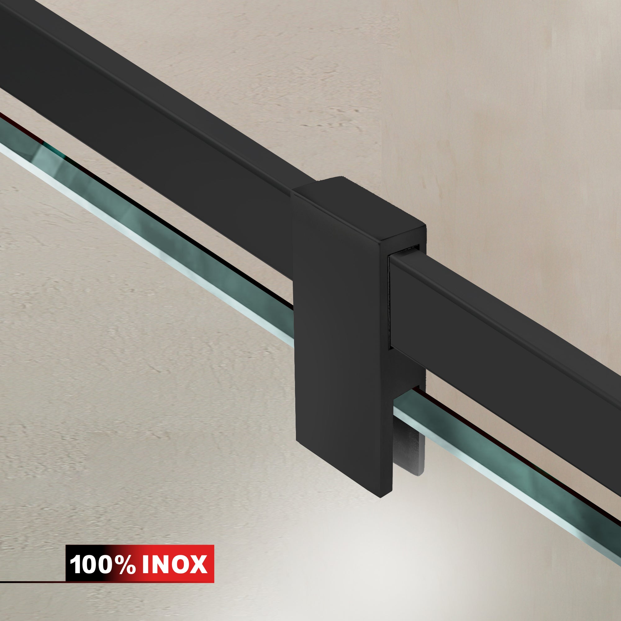 Zuhanyajtók fekete #Átlátszó