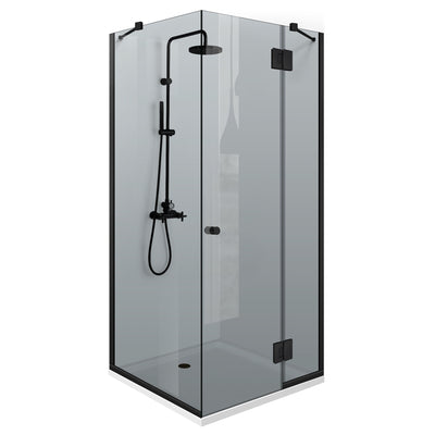 Cabina dus cu 3 elemente cu usa batanta