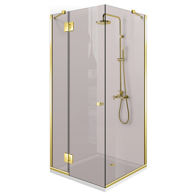 Bronz zuhanykabin