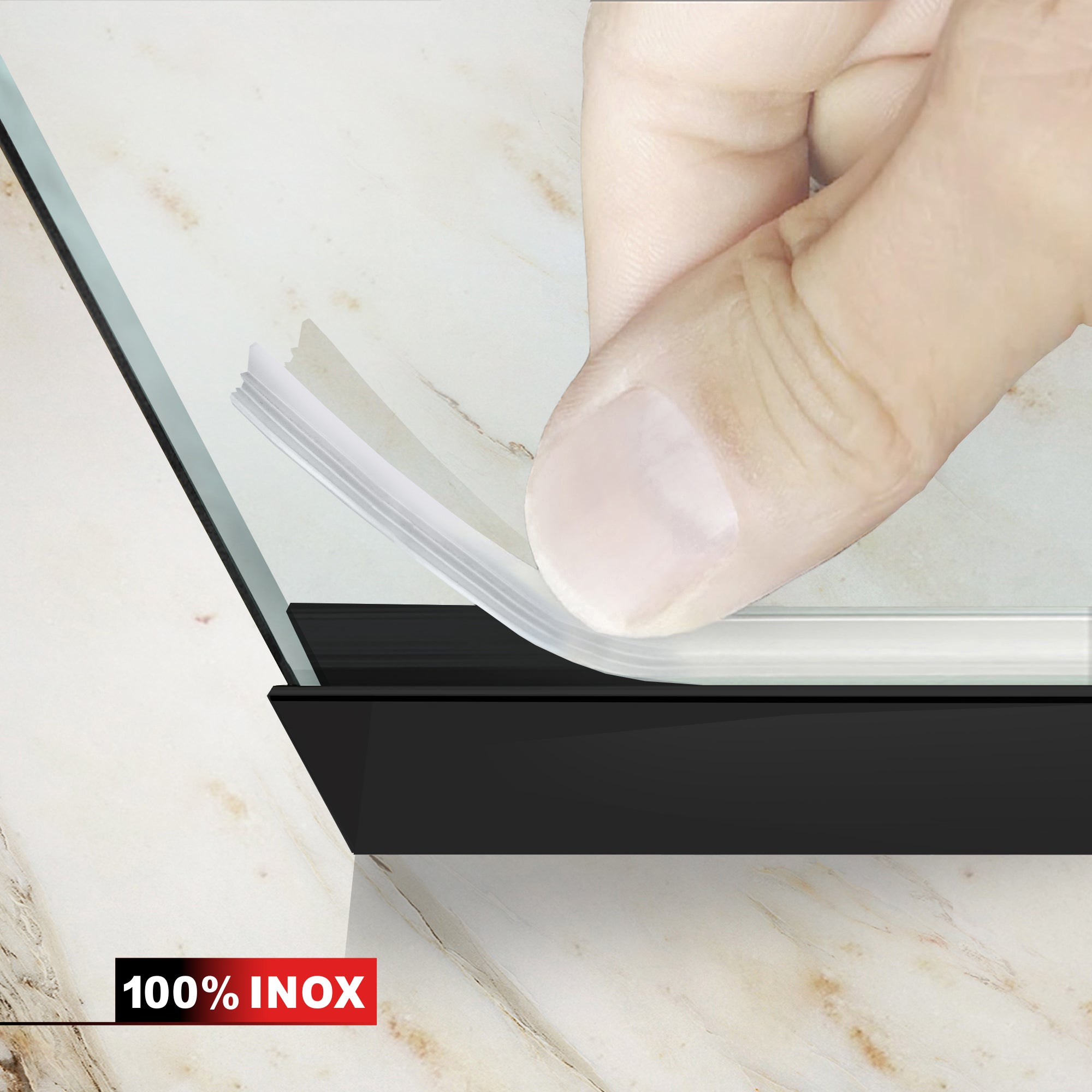 Kádparaván, Kádparaván Rozsdamentes acél