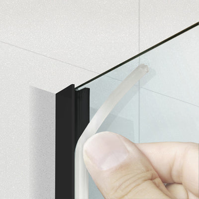 Zuhanyfal Walk-in, Zuhanyfal Rozsdamentes acél, #Átlátszó #Víztiszta