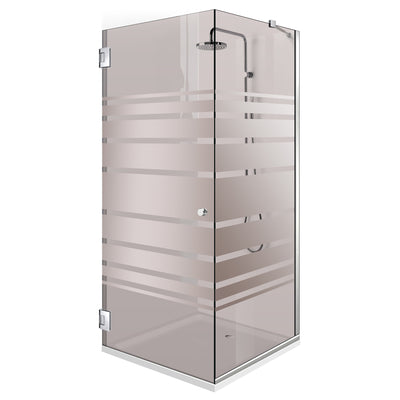 Cabina dus cu usa batanta #Bronz
