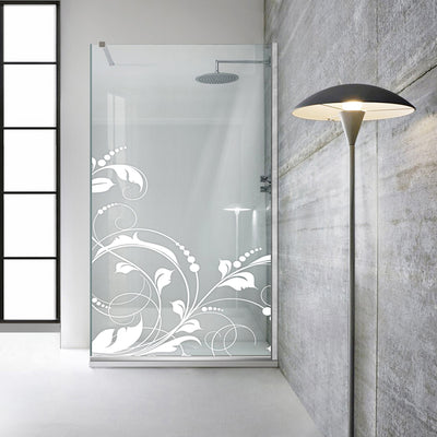 Zuhanyfal Walk-in, Zuhanyfal Rozsdamentes acél, #Átlátszó #Víztiszta
