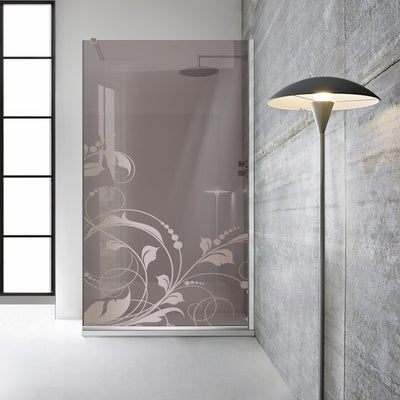 Zuhanyfal Walk-in, Zuhanyfal Rozsdamentes acél, #Bronz #Bronz