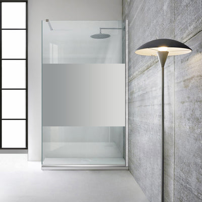 Zuhanyfal Walk-in, Zuhanyfal Rozsdamentes acél, #Átlátszó #Víztiszta