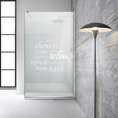 Zuhanyfal Walk-in, Zuhanyfal Rozsdamentes acél, #Matt #Matt