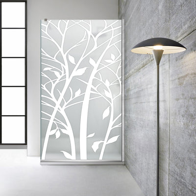 Paravan dus Walk-in, Perete dus  Inox, #Mata #Matt