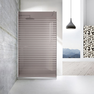 Zuhanyfal Walk-in, Zuhanyfal Rozsdamentes acél, #Bronz #Bronz