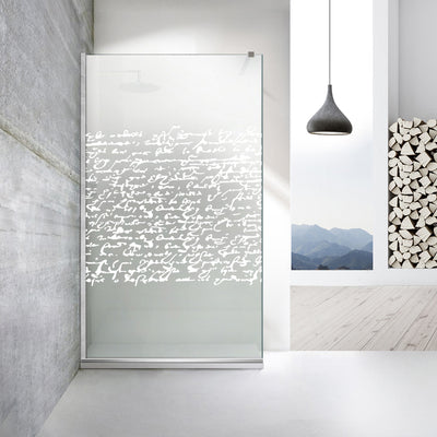 Zuhanyfal Walk-in, Zuhanyfal Rozsdamentes acél, #Matt #Matt